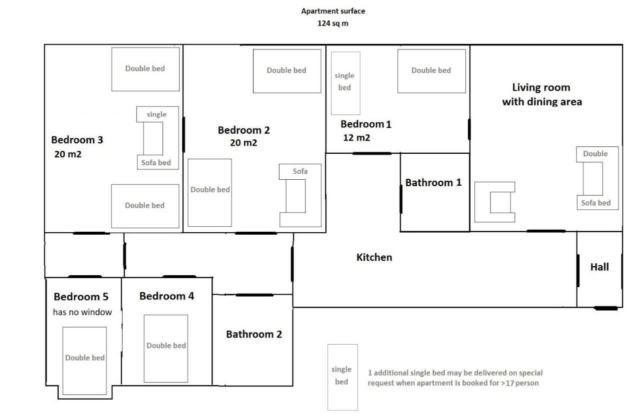 Apartments Studencka Street, Next To Planty Park Krakow Exterior photo